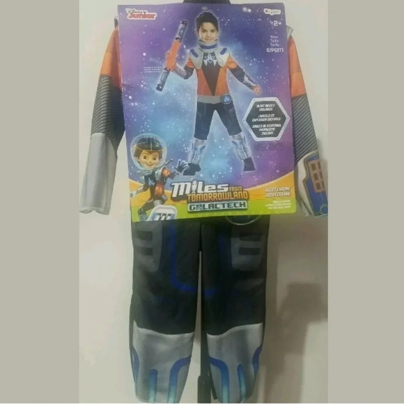Disney Jr Chrome Miles From Tomorrowland Costume - Picture 1 of 5
